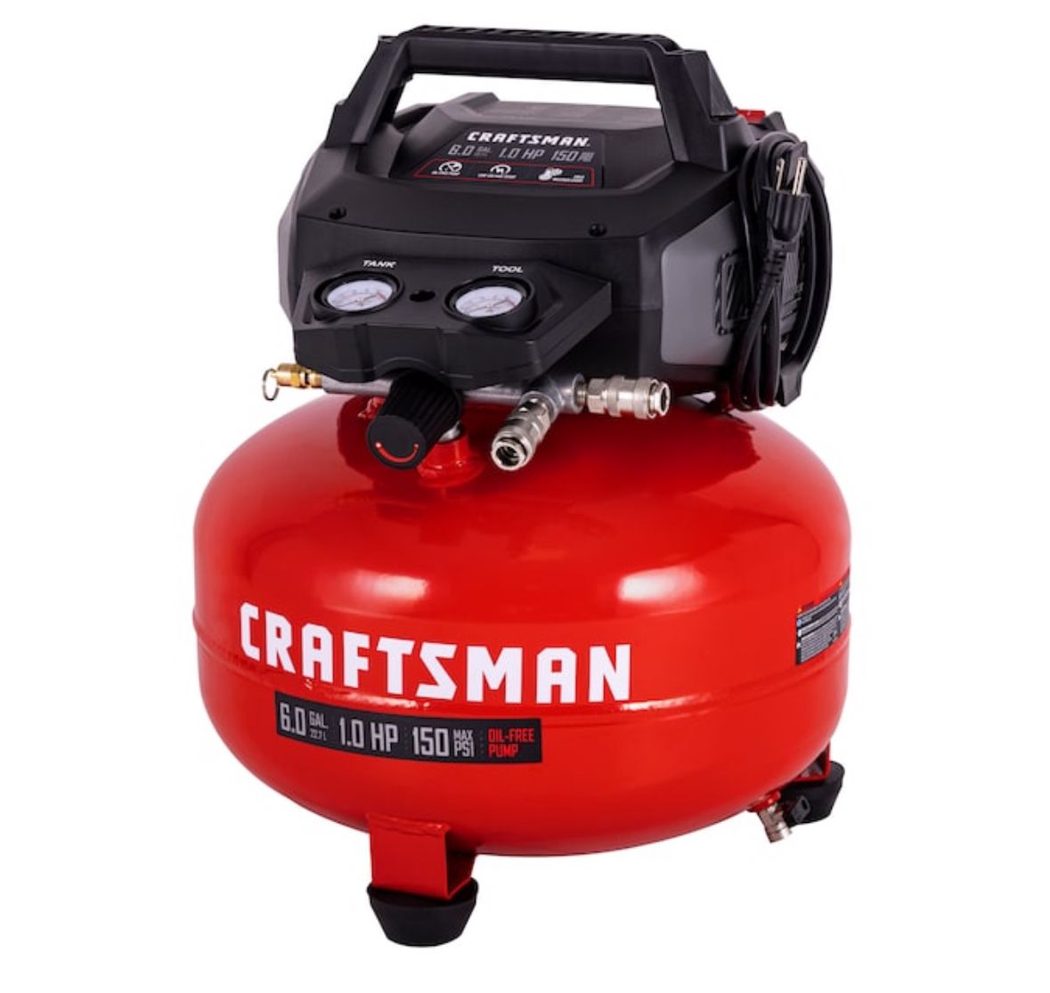 Craftsman 6 gallon air compressor