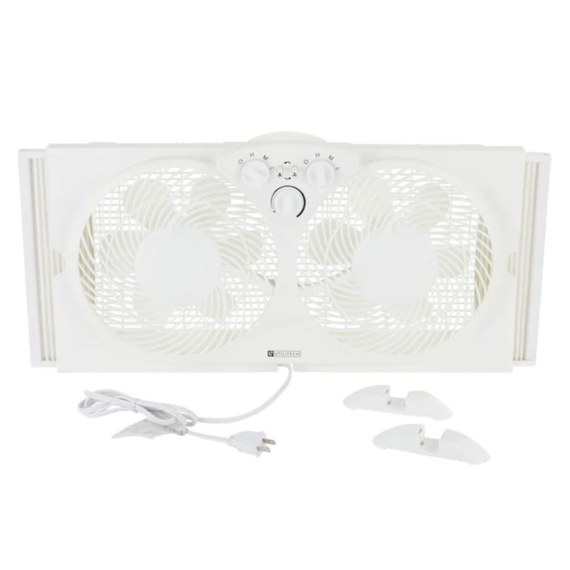 Utilitech 9in Reversible Window Fan