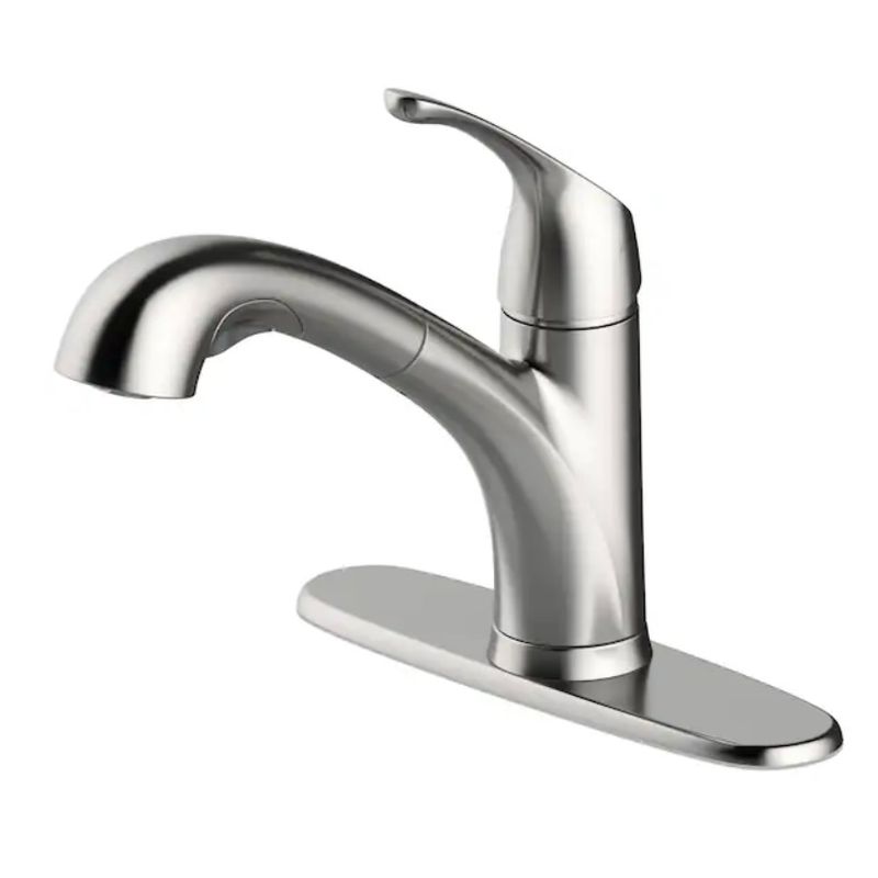 Pull-out Kitchen Faucet Stainless Steel