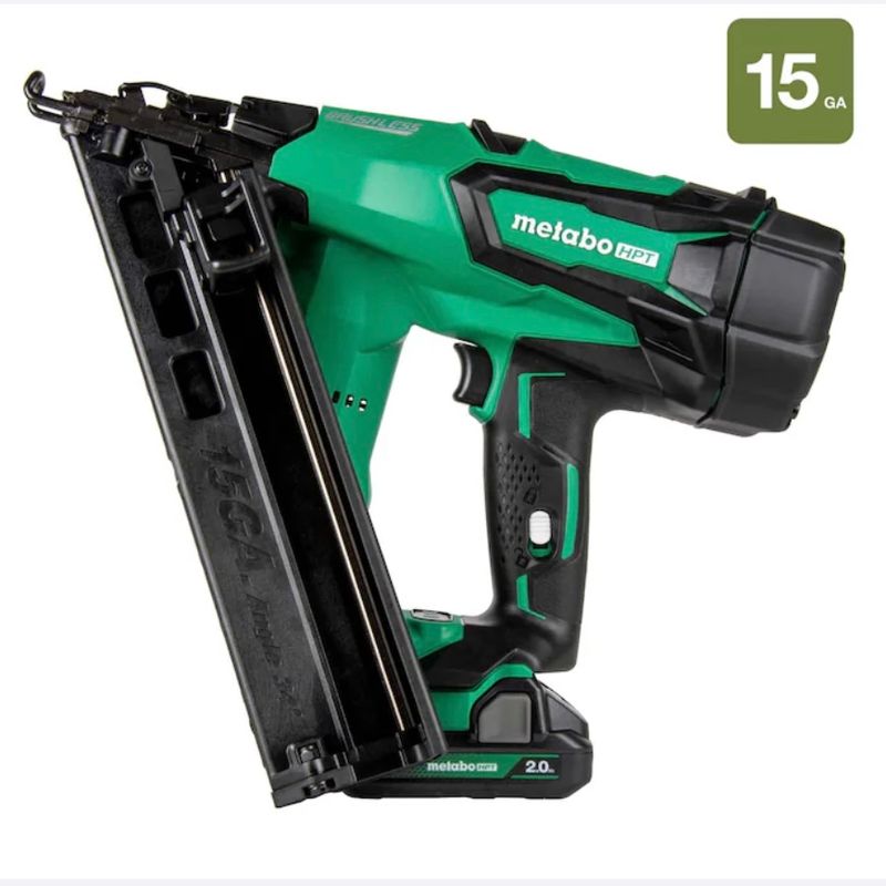 Metabo 2-1/2” Cordless Finish Nailer 15ga