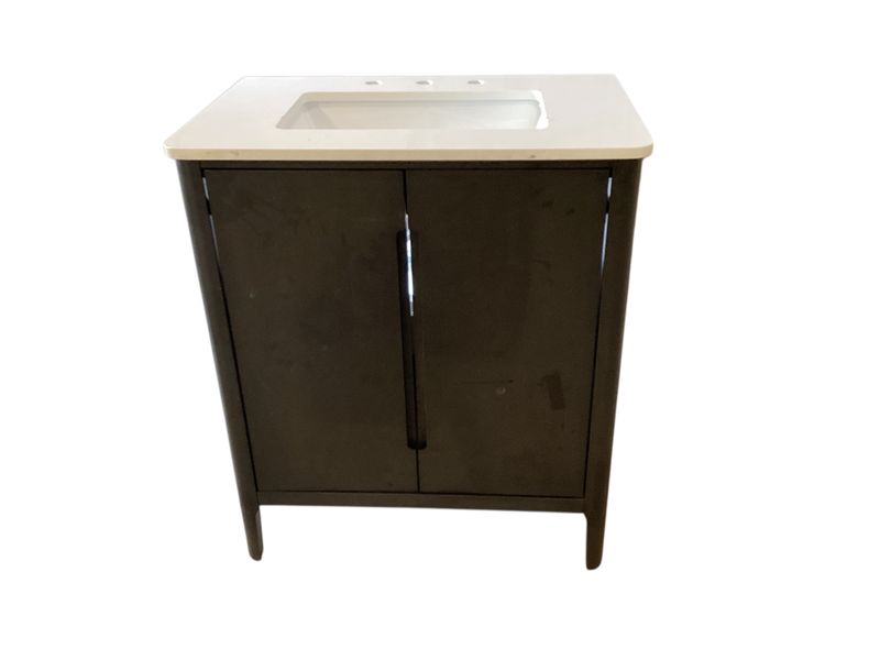 30inch vanity repaired right back leg