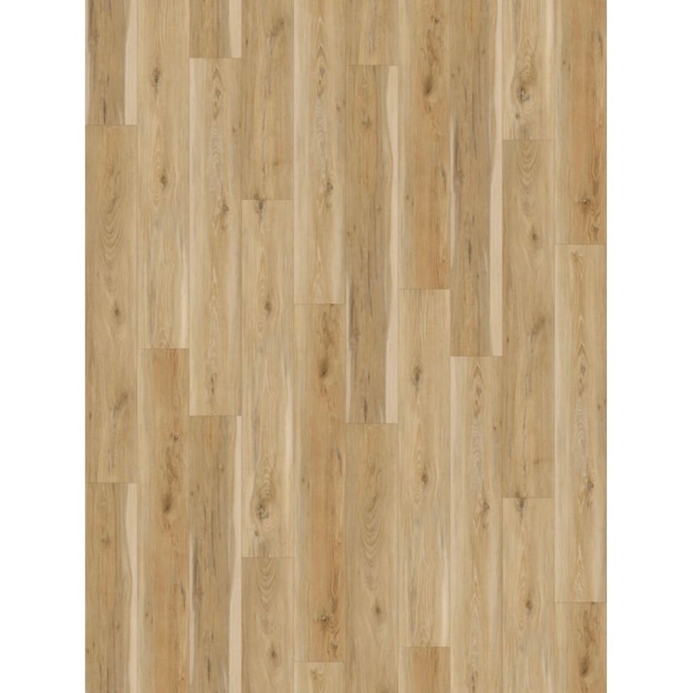 Natural Hickory Brown Waterproof Vinyl 55.77sq-ft Lot