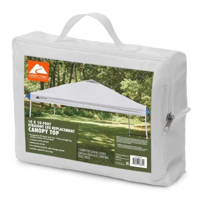 Ozark Trail 10X10 Instant Canopy Top Replacement