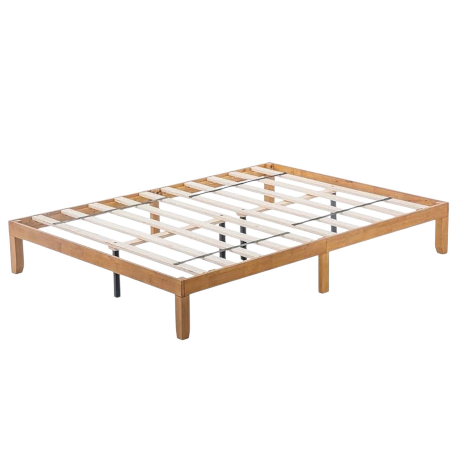 Solid Wood Platform Bed Frame Queen