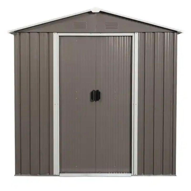 6 ft. W x 5 ft. D Outdoor Metal Storage Shed