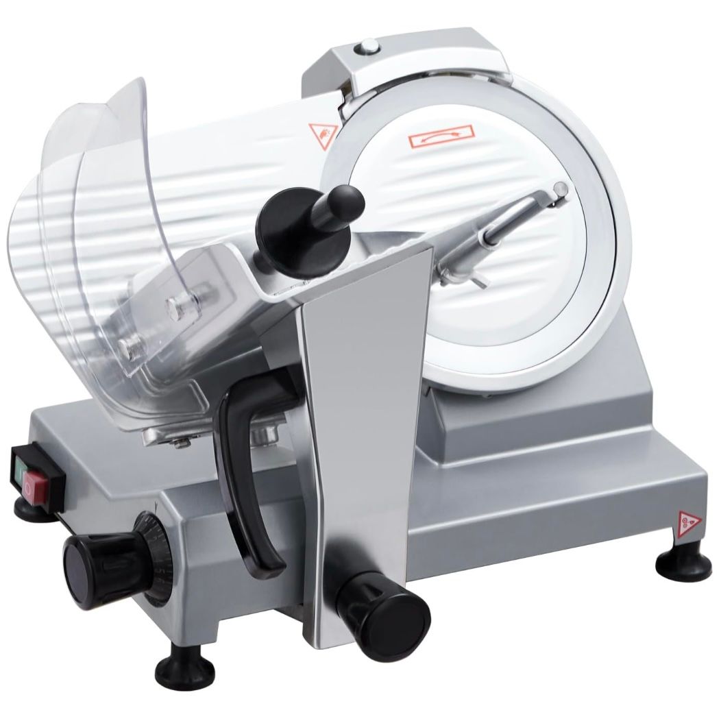 270W Semi-Automatic Stainless Steel Meat Slicer