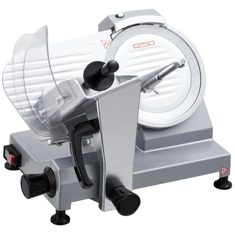 270W Semi-Automatic Stainless Steel Meat Slicer
