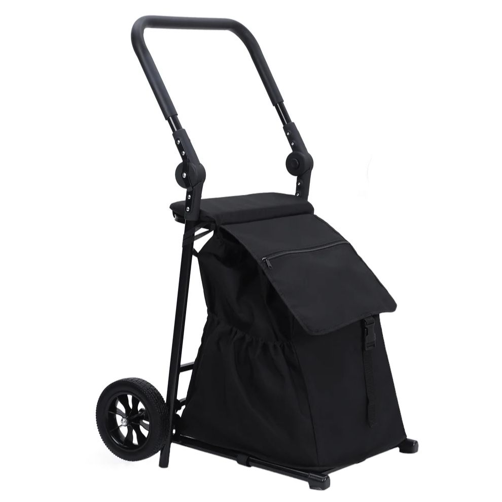 2 In 1 Foldable Grocery Cart