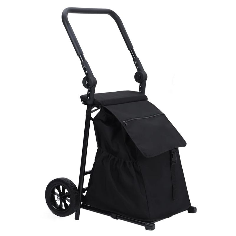 2 In 1 Foldable Grocery Cart