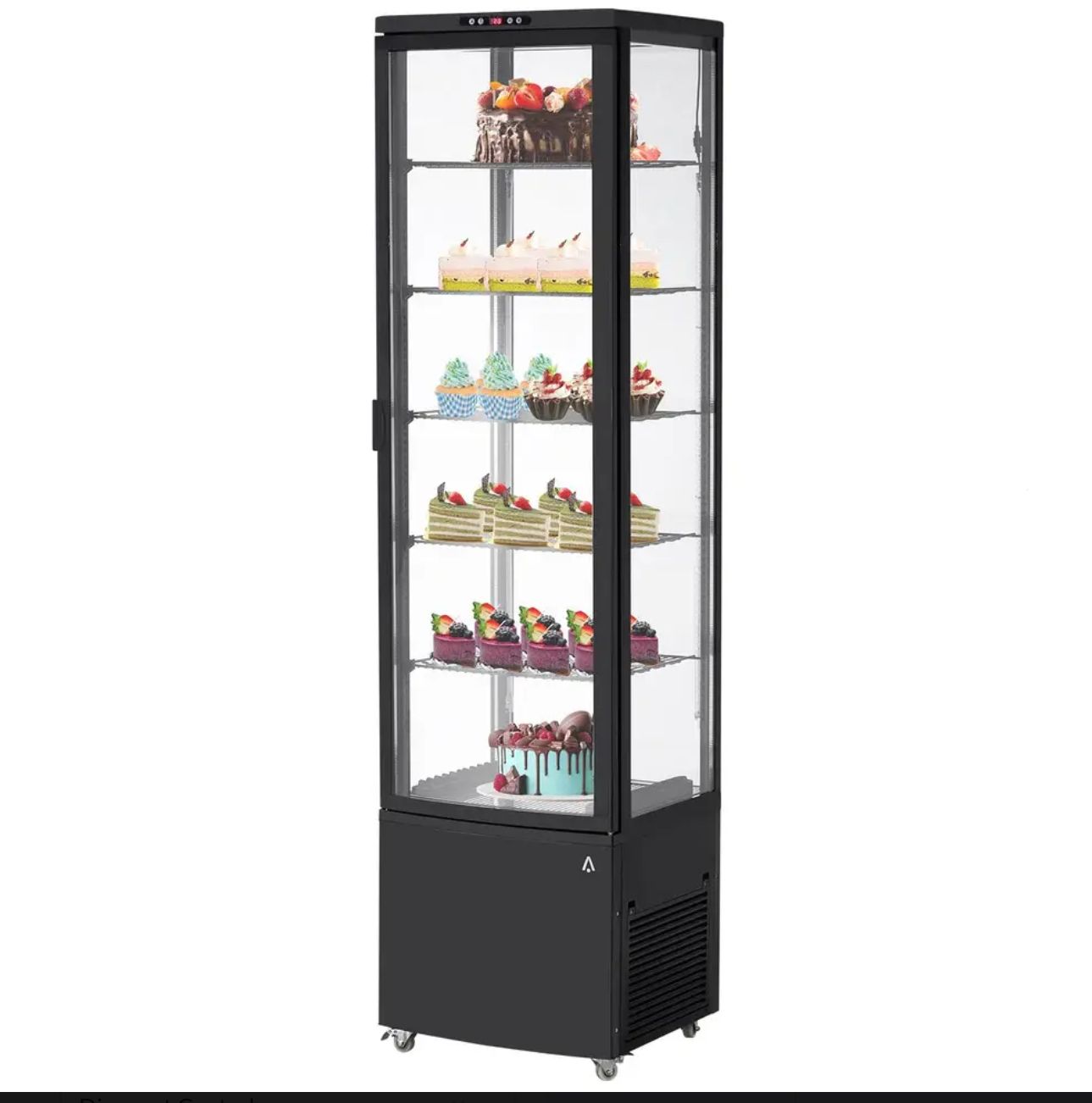 Commercial Refrigerator - 10.52 cu.ft. 298L Display Fridge - no lights/display