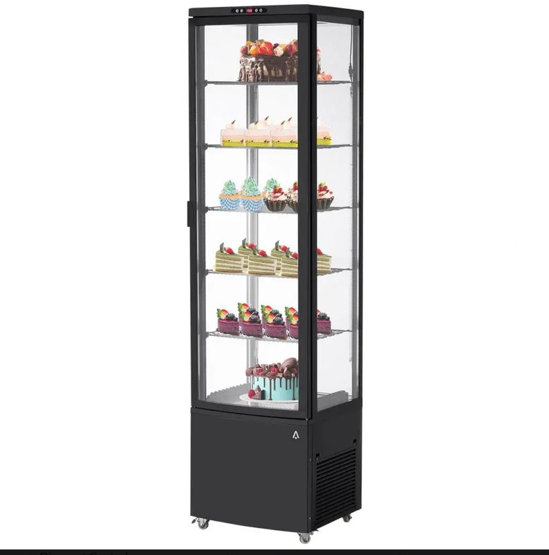 Commercial Refrigerator - 10.52 cu.ft. 298L Display Fridge - no lights/display