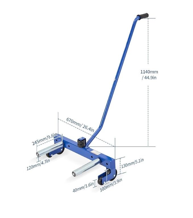 500 Lbs Heavy-Duty Tire Dolly