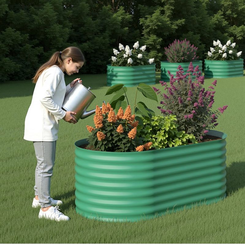 2 PACK Raised Garden Bed, 2’ x 4 x 2