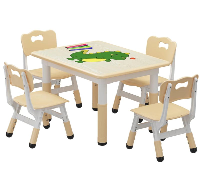 Kids table and 4 chair set