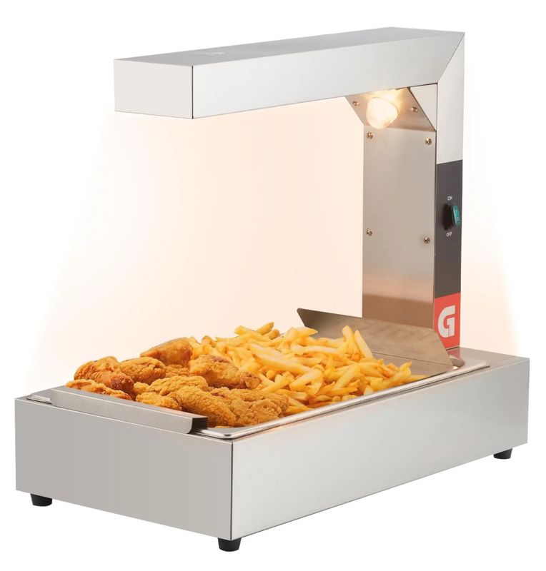 Commercial fries and food warmer