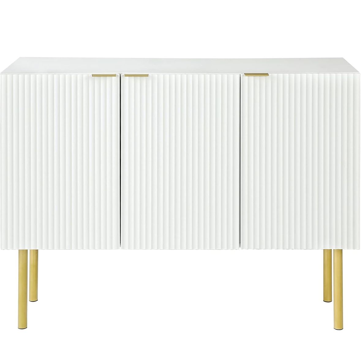Modern fluted buffet