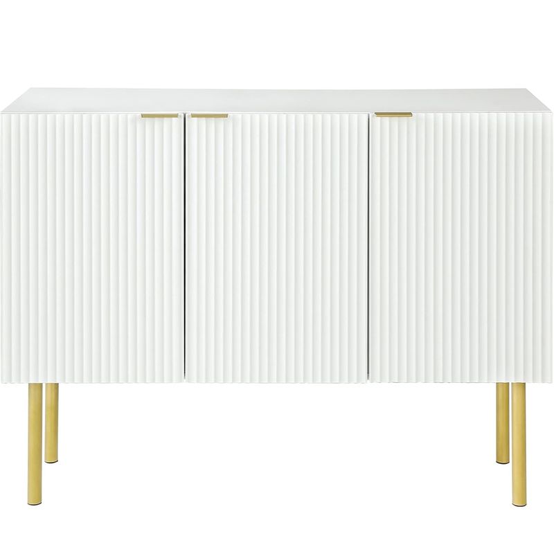 Modern fluted buffet