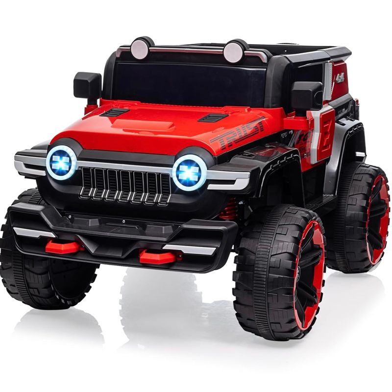 12v Ride On Truck Red With Remote