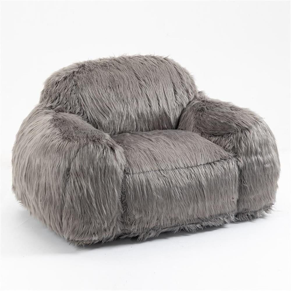 Faux Fur Bean Bag Chair