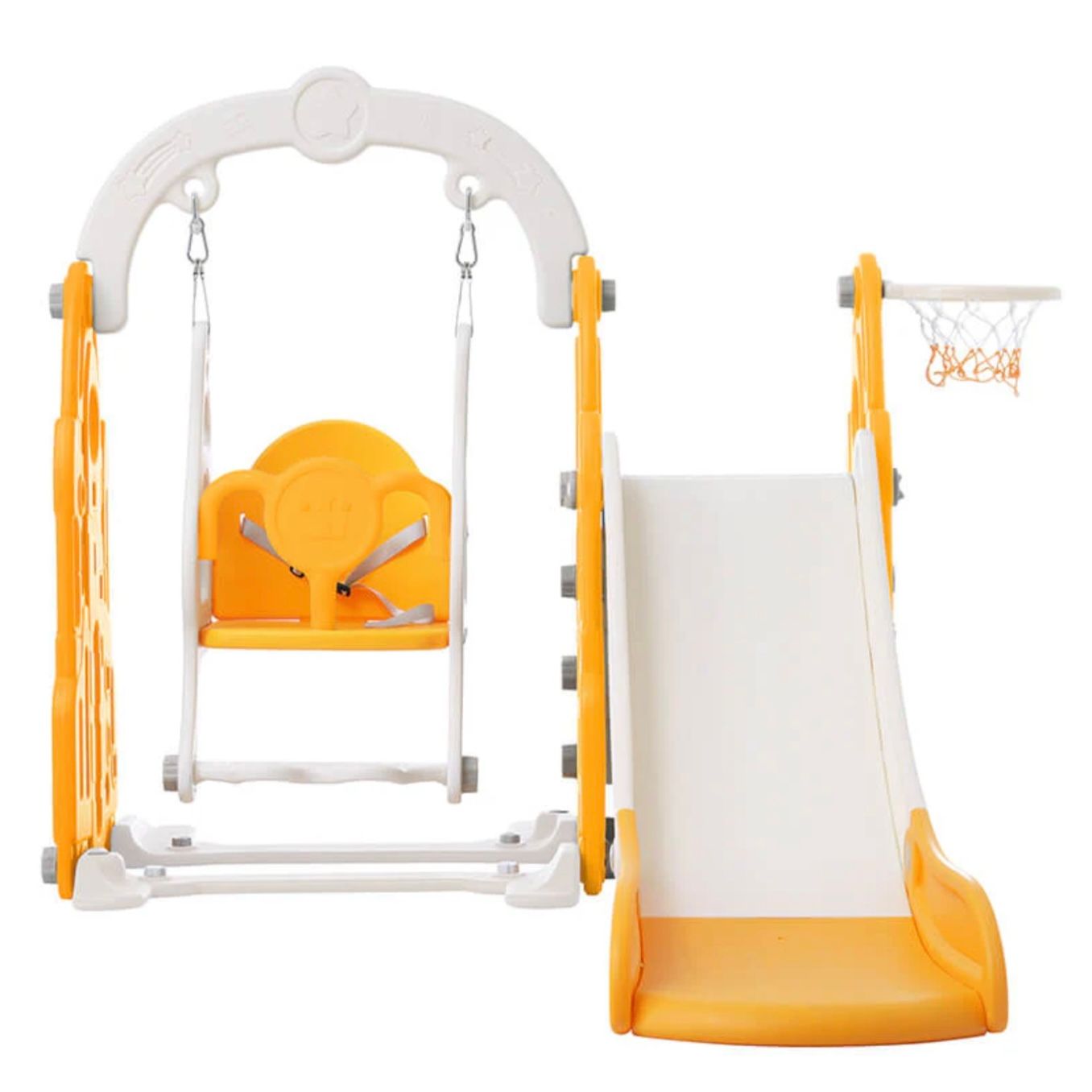 4-in-1 Toddler Slide and Swing Set