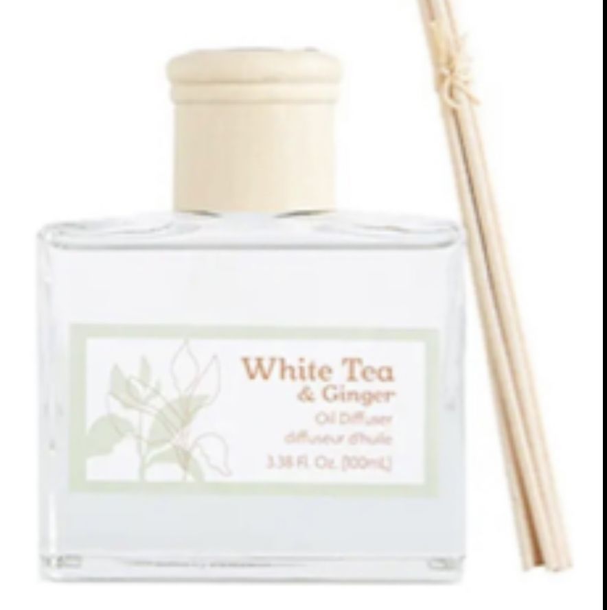 Reed oil diffuser - white tea &amp; ginger