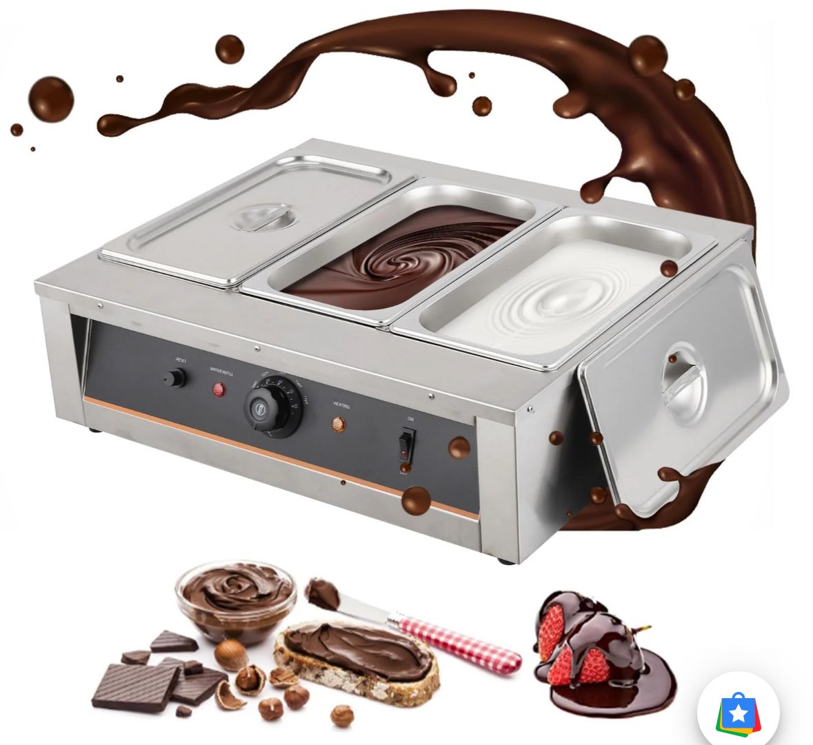 Chocolate melting machine - fondue