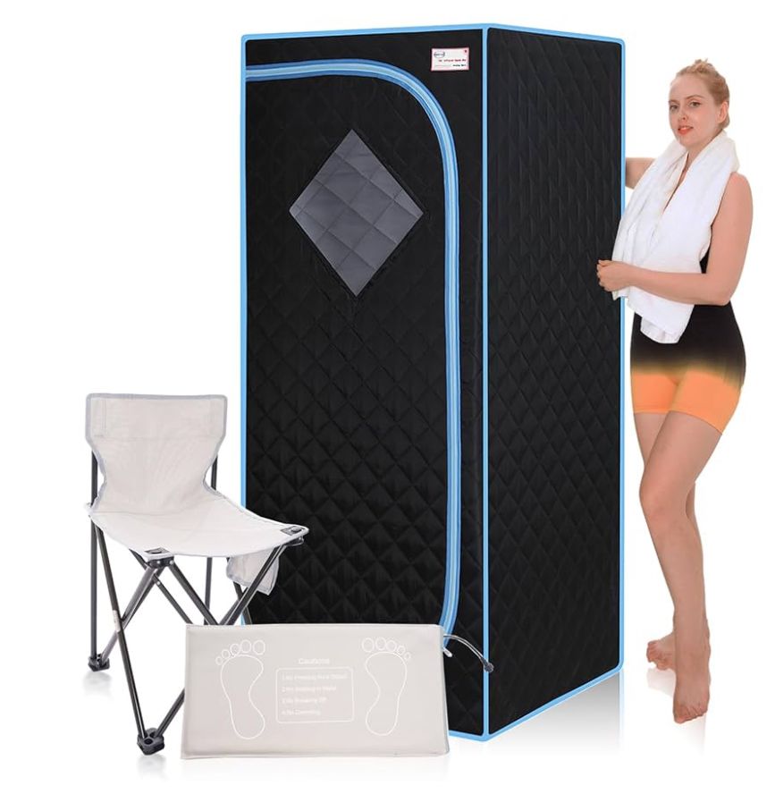 Infared sauna with accessories