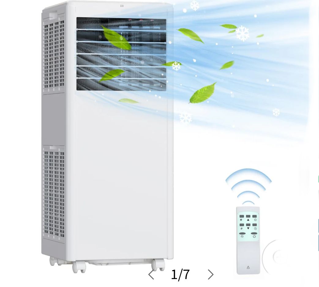 8,000 BTU PORTABLE AC UNIT