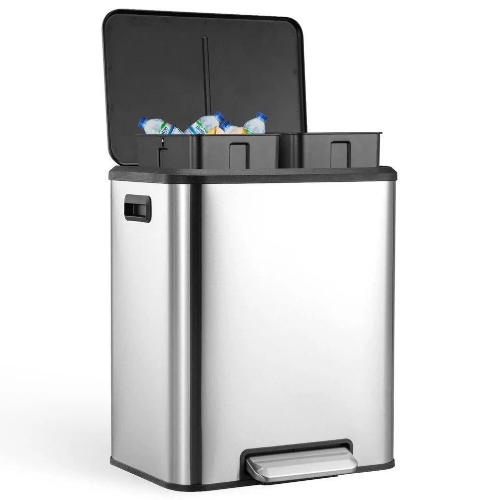 2x4 Gallon Kitchen Dual Trash Can
