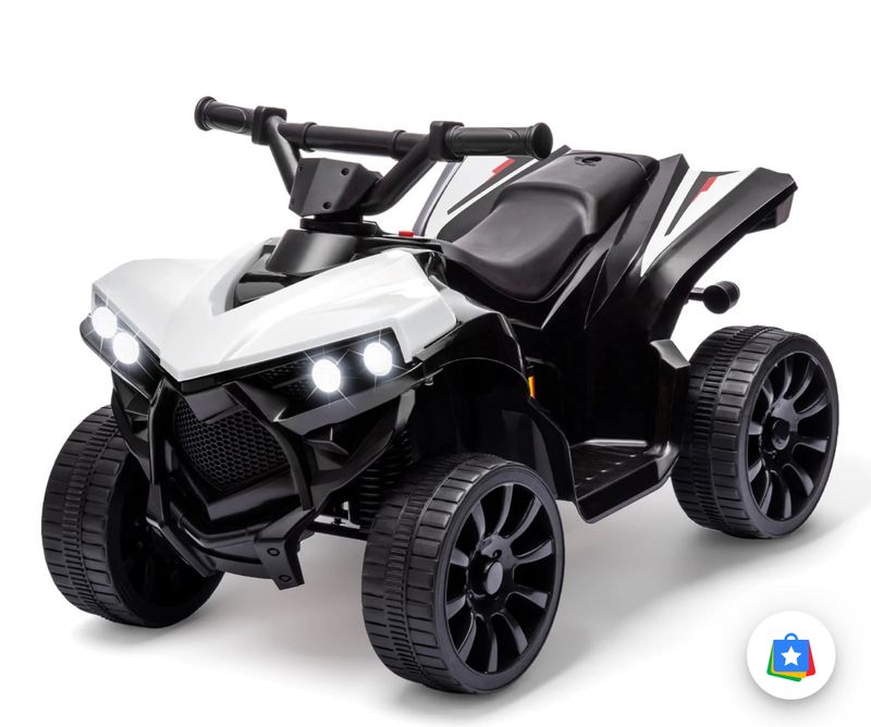 Kids 6v ATV ride on - white