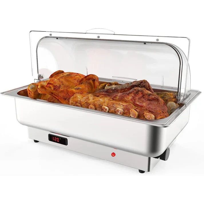 9QT(1×1/1Pan)Electric Chafing Dish Set