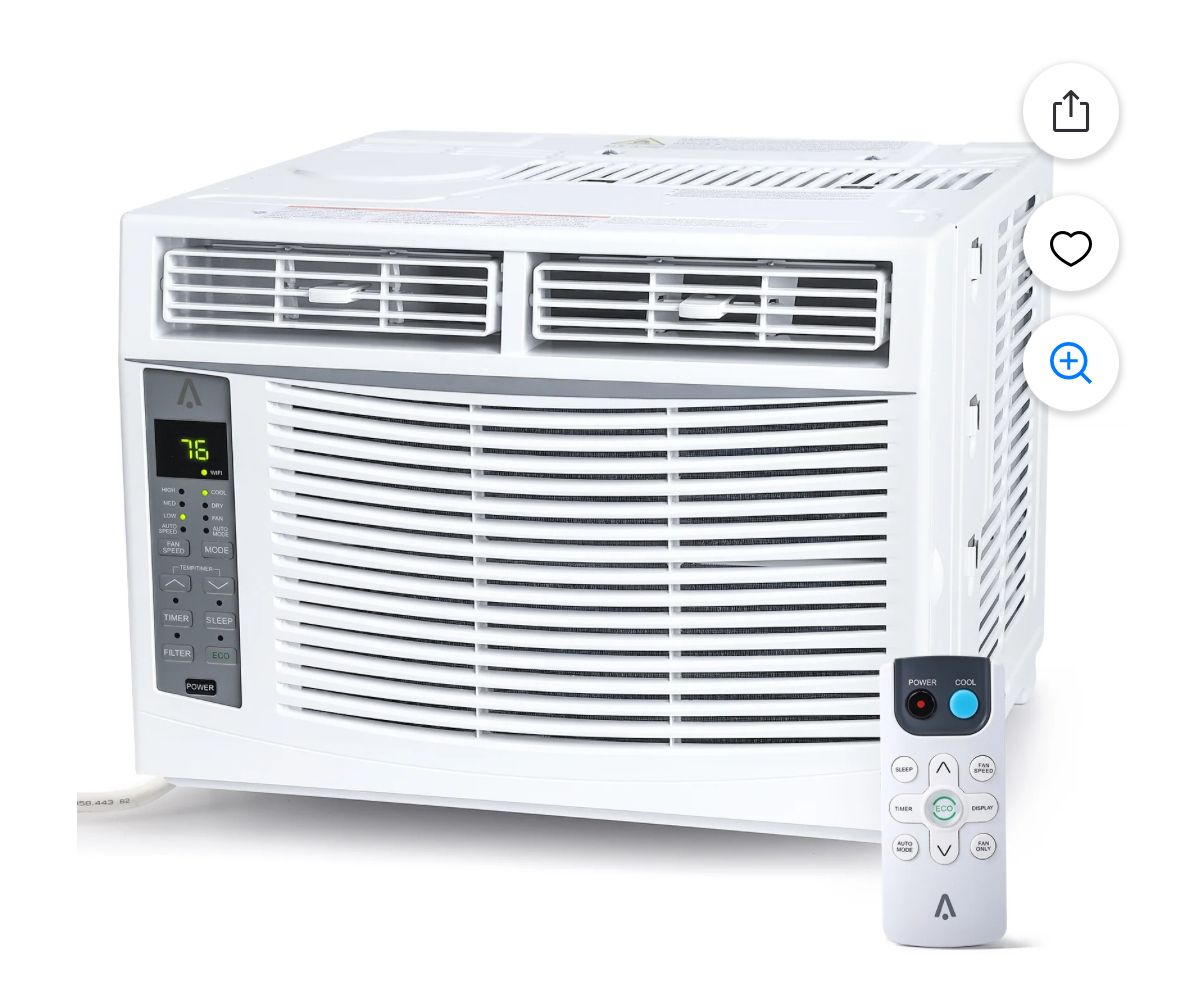 6,000 btu window AC unit