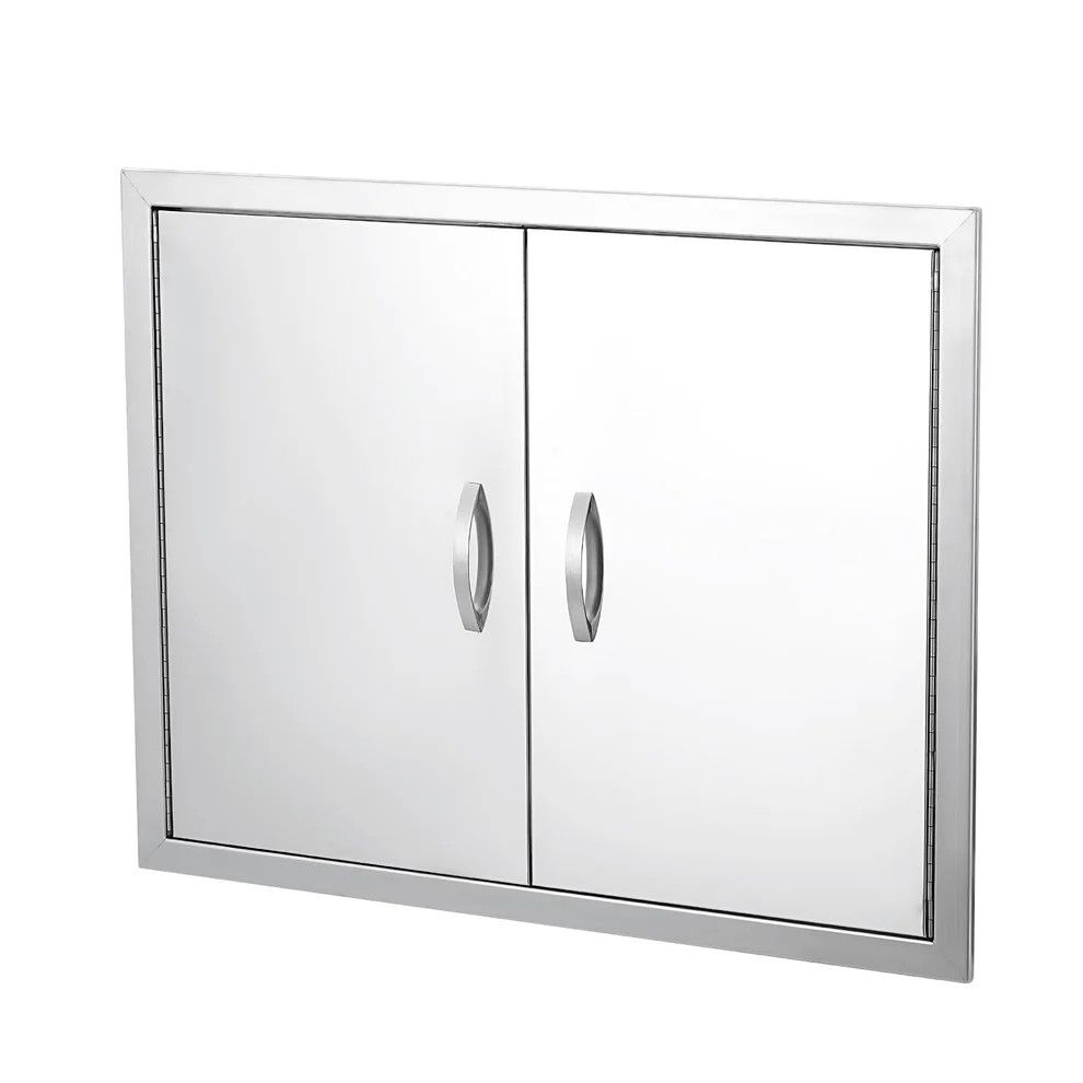 Access Door 31&quot; W x 24&quot; H, Double Outdoor Kitchen Door