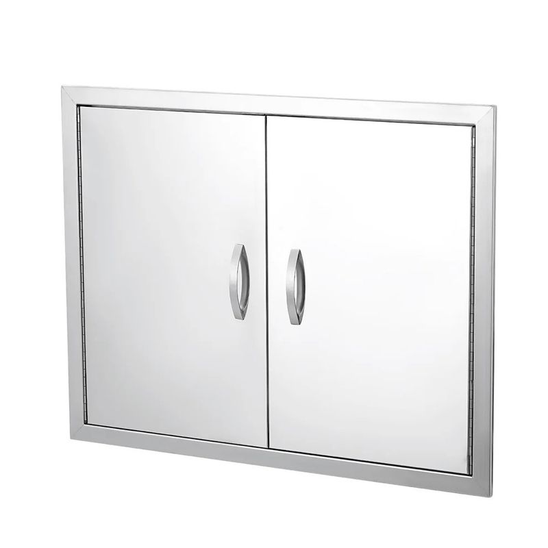 Access Door 31&quot; W x 24&quot; H, Double Outdoor Kitchen Door