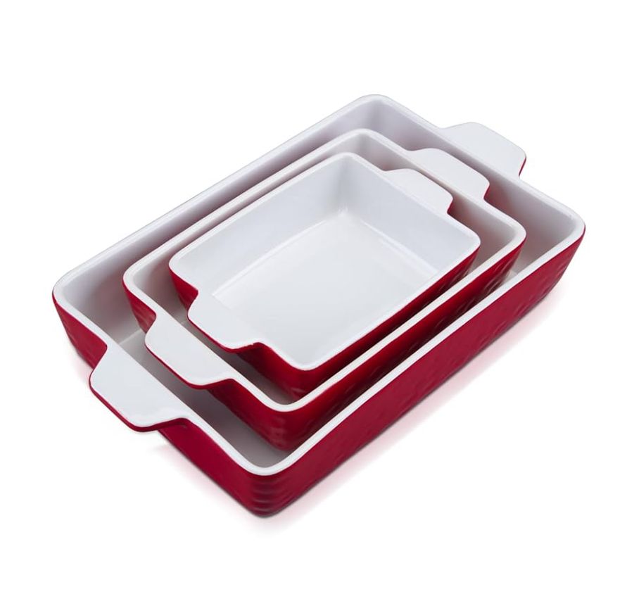 Baking dish set of 3