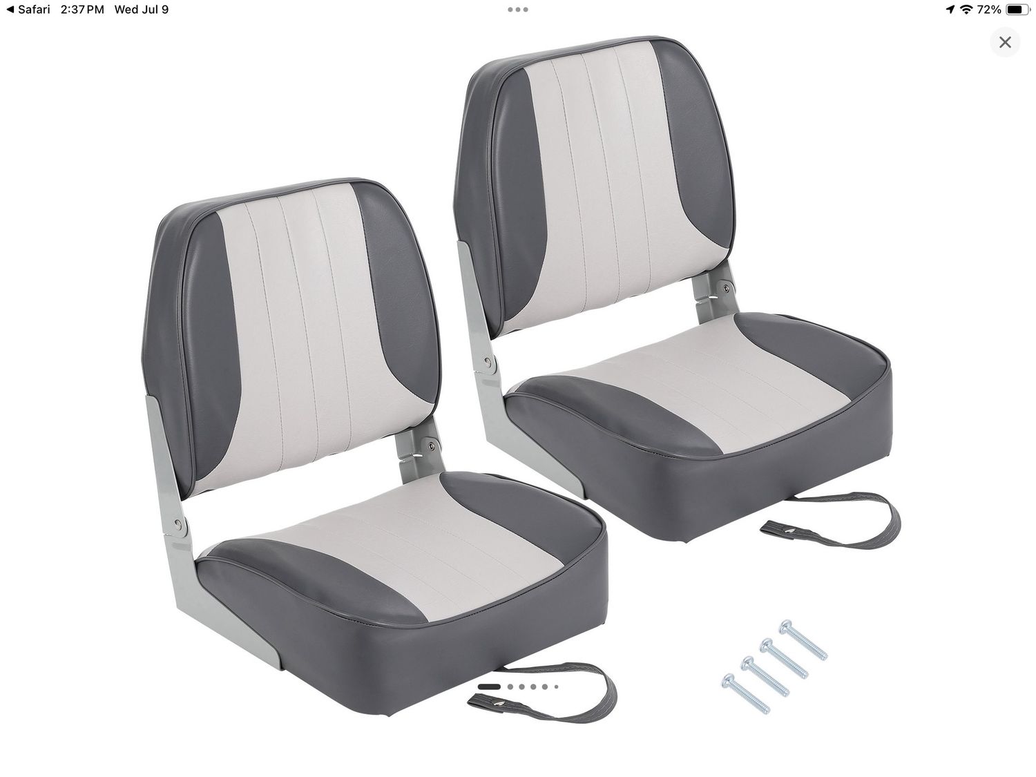 2pk Boat Seats