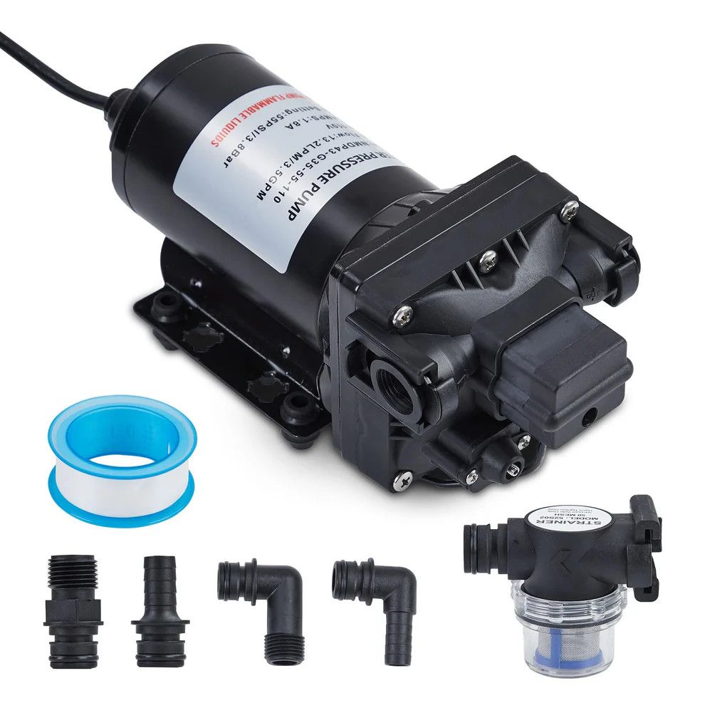 Water Pressure Pump 110V AC 3.5GPM 55PSI