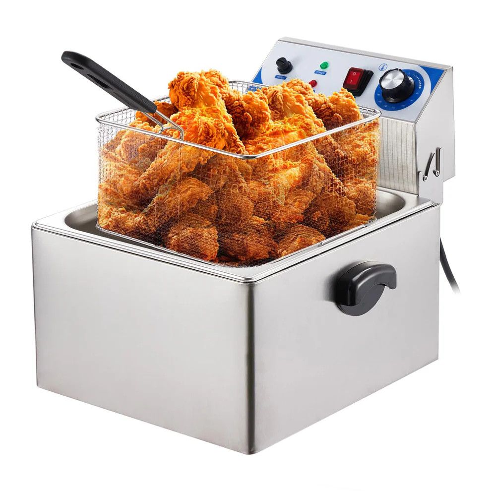 11L/10QT 1500 Watts Electric Deep Fryer
