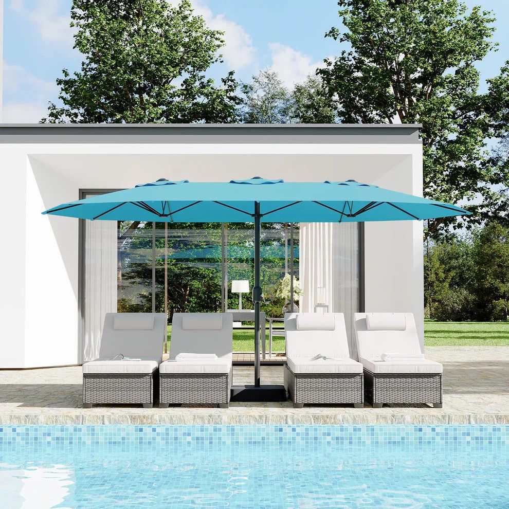 15&#39; Large Patio Umbrella