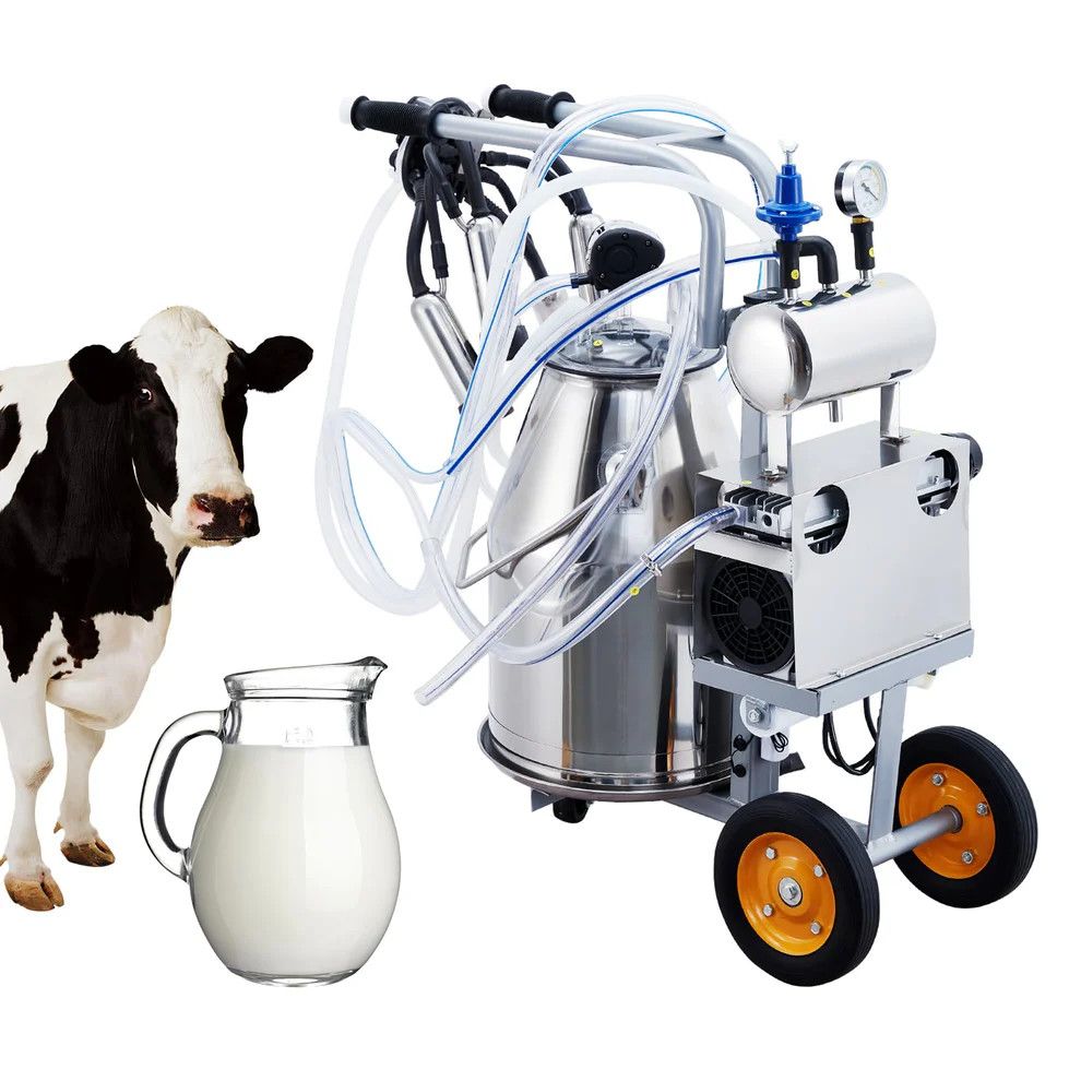 25L Portable Cow Milking Machine