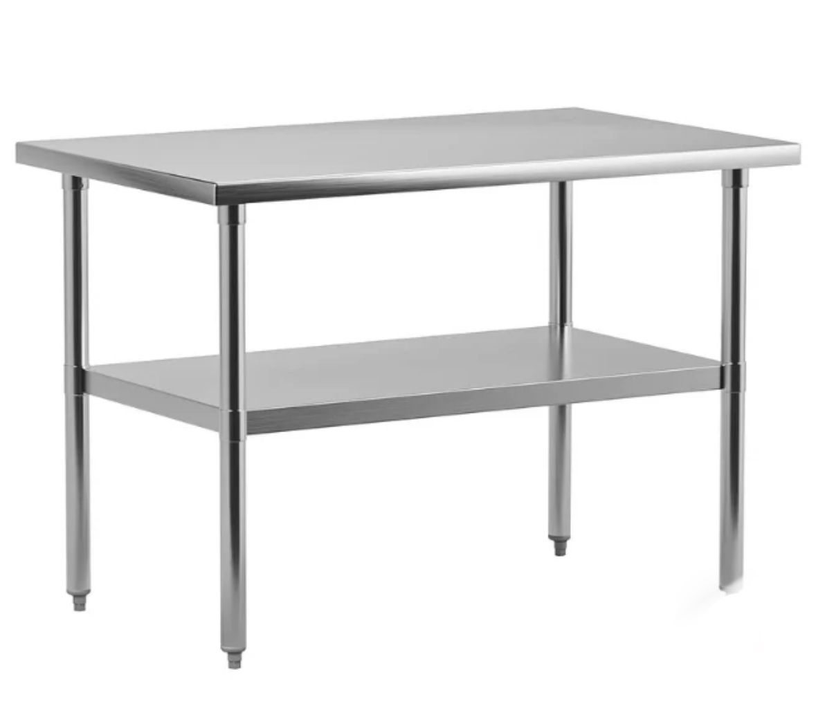 Stainless steel work table 48x30x34