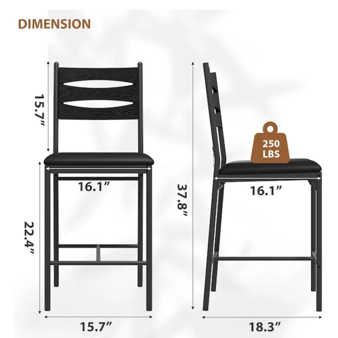 Bar Stools Set of 4