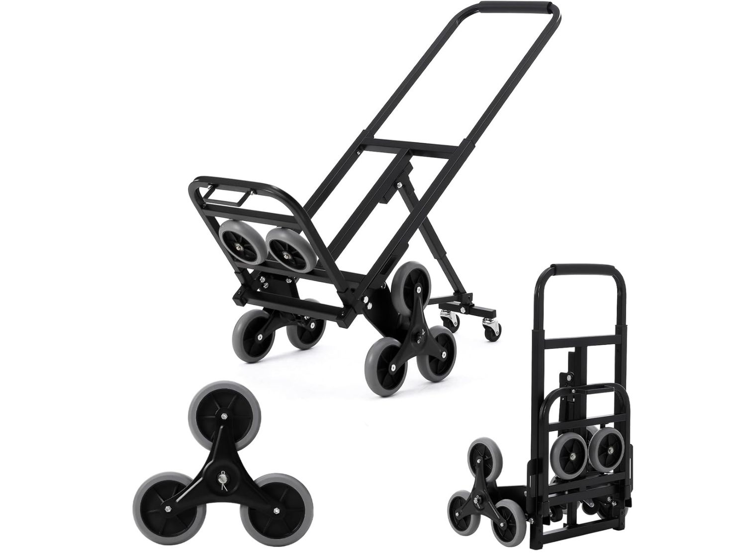 Stair climbing cart