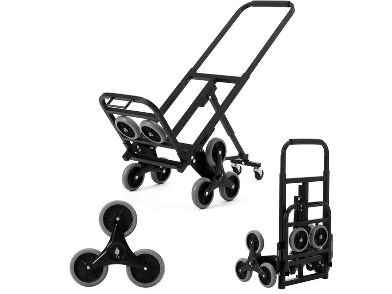 Stair climbing cart