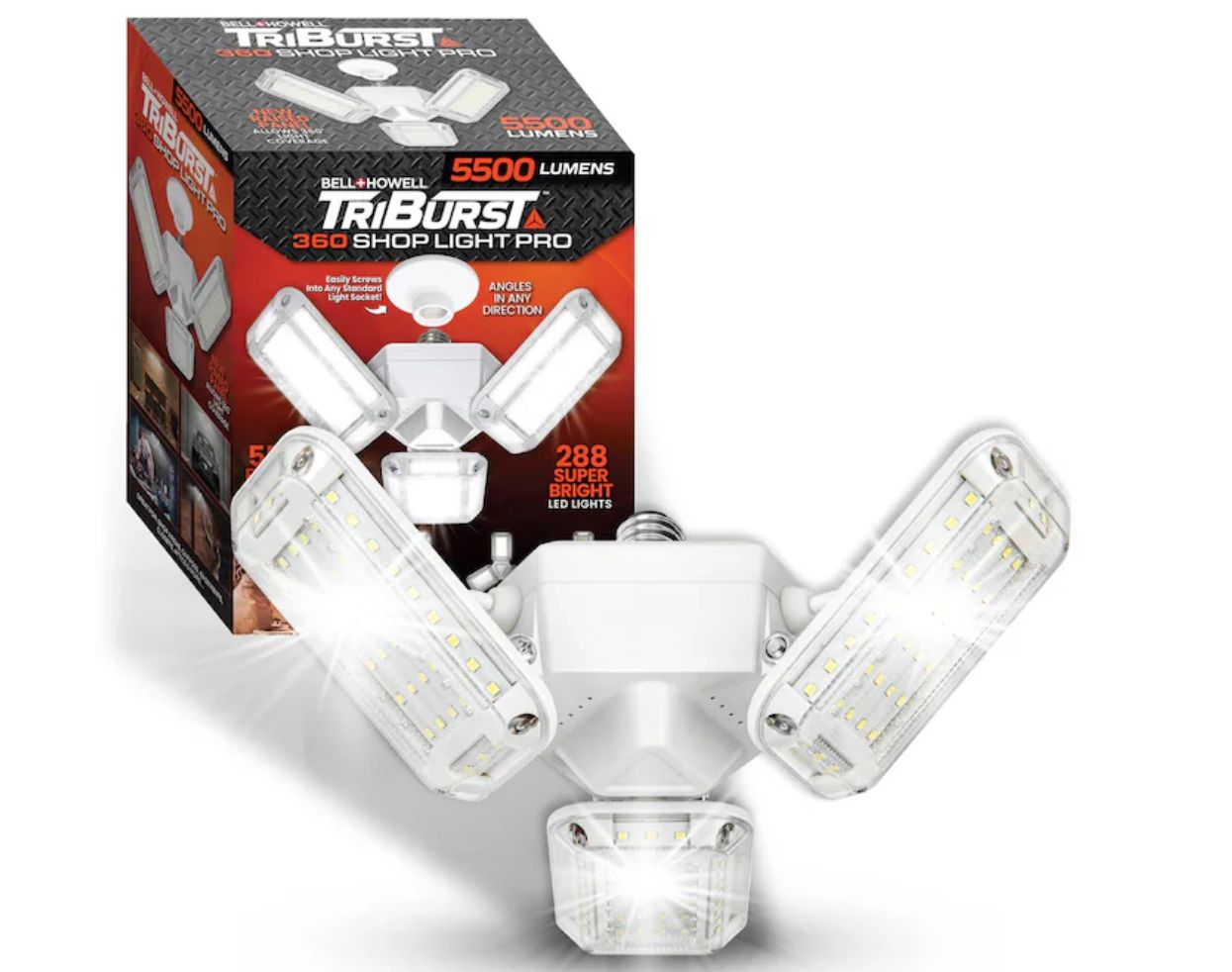 Bell&amp;Howell Triburst 360 Shoplight Pro(5500 lumen)