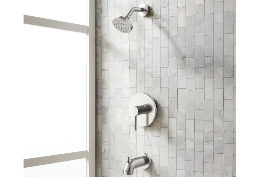 Project Source tub and shower faucet