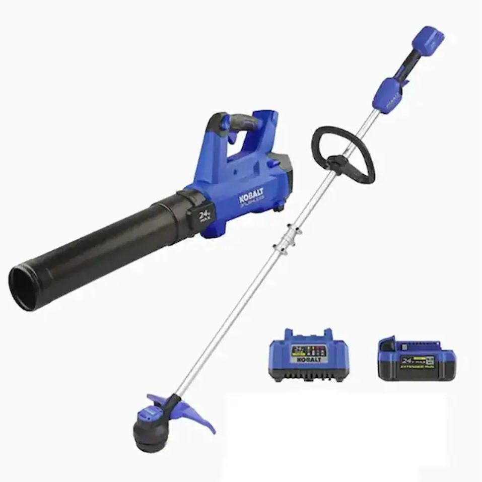 Kobalt 24v String Trimmer and Blower Combo Kit