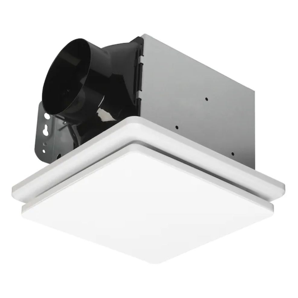 1.0 Sone 80 CFM Bathroom Fan/Light