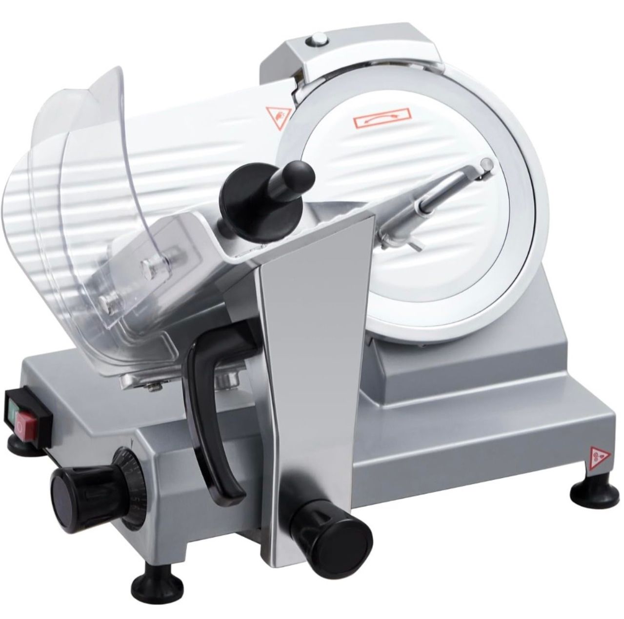 270W Semi-Automatic Stainless Steel Meat Slicer 12”