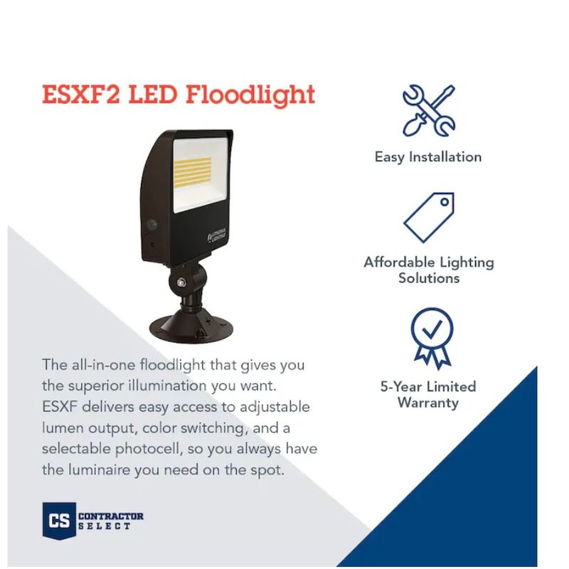 Lithonia lighting LED floodlight